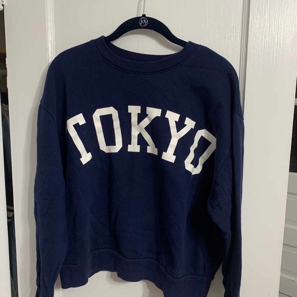 blue tokyo crewneck